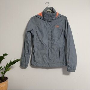 The North Face Women's Gray and Orange Jacket